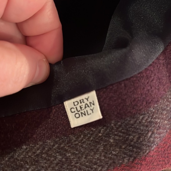 Swingles Vtg 70’s cropped blazer, wool. herringbone striped pattern - Picture 9 of 12